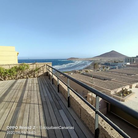 Alquilaencanarias El Medano Spectacular Terrace And Sea Views A El Médano Exterior foto